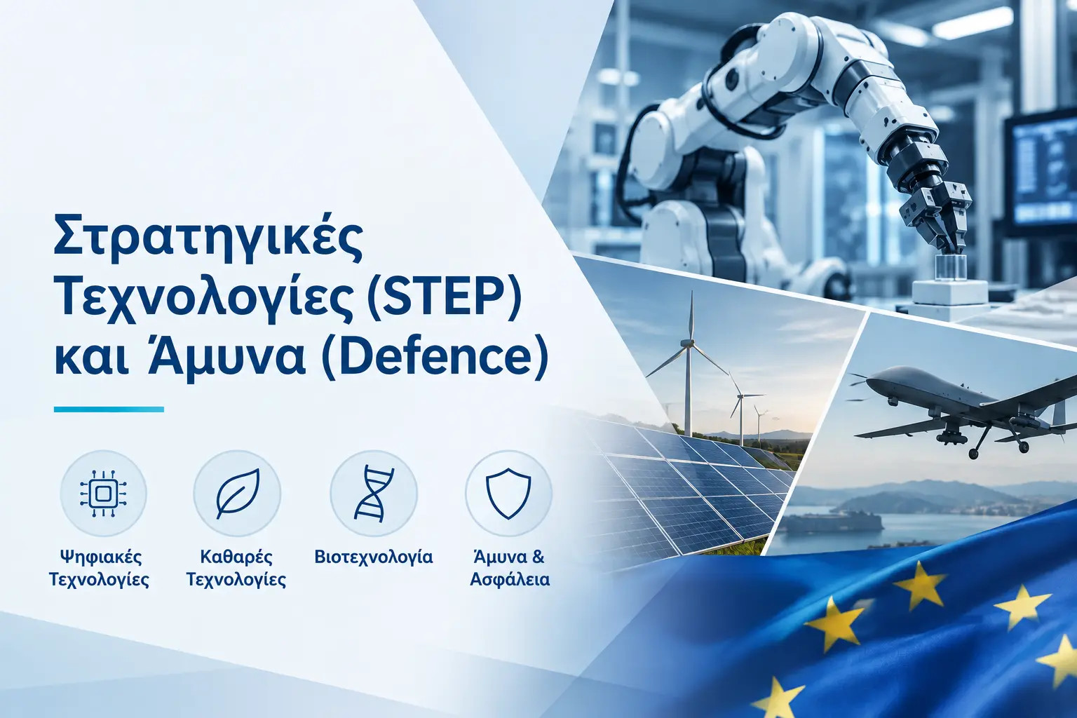 Νέα Προγράμματα ΕΣΠΑ για Επενδύσεις σε Στρατηγικές Τεχνολογίες και Άμυνα